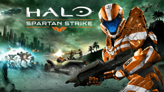 Halo: Spartan Strike     2128x1197 halo,  spartan strike,  , - halo, , , strike, spartan
