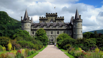 Inveraray Castle, Scotland     2048x1149 inveraray castle,  scotland, , - ,  ,  , , 