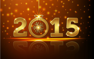      2880x1800 ,   ,  , happy, new, year, 2015, gold, , 