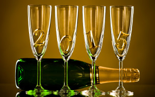      2880x1800 , -  ,  , happy, new, year, 2015, gold, champagne, , , , , 