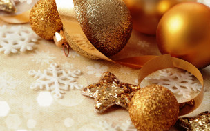      2880x1800 , , christmas, merry, , , , golden, balls, decoration, 