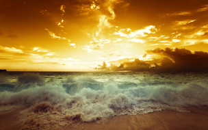      2880x1800 , , , , , beach, sea, sunset, seascape, , 