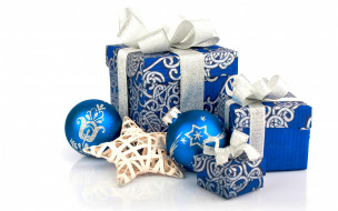      2880x1800 ,   , decoration, blue, new, year, christmas, , , , , , , 