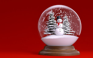 , 3  ,  , new, year, cristmas, , , snow, globe, , winter, , , , 