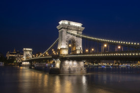 Chain Bridge - Budapest     2048x1367 chain bridge - budapest, ,  , , , , , 