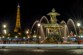 Fontaine de la Place de la Concorde, la tour Eiffel en arrière plan, Paris     2048x1371 fontaine de la place de la concorde,  la tour eiffel en arri&, 232, re plan,  paris, ,  , , , , , 
