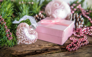      1920x1200 ,   , holiday, heart, box, gift, happy, new, year, merry, christmas, ornaments, winter, snow, decoration, , , , , , , , , , , 
