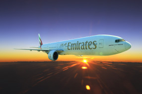 boeing 777 emirates, , 3, , v-graphic, , , 