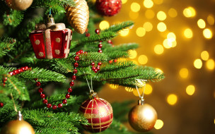      2880x1800 , , holiday, happy, new, year, merry, christmas, tree, decorations, balls, , , , , , , , 