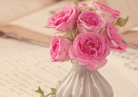      3744x2632 , , roses, , bouquet, flower, pink, style, vintage