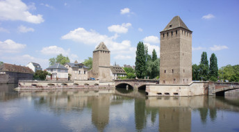 Strasbourg, Ponts Couverts     2048x1133 strasbourg,  ponts couverts, ,  , , , , 