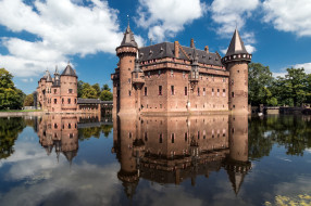 Castle de Haar in the Netherlands     2048x1365 castle de haar in the netherlands, ,  , , , 