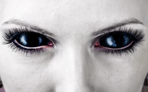 , , , , , , scary, creepy, stranger, alien, woman, black, eyes, , , 