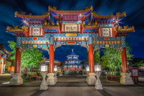 beautiful gates of china,  - world showcase, , - , , , 