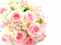 , ,  ,  , flowers, roses, pink, , , , bouquet