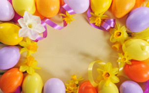      2880x1800 , , , , , eggs, easter, , spring, flowers