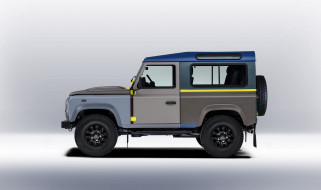      4096x2431 , land-rover, land, rover, defender, 90, by, paul, smith, 2015