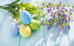      2880x1800 , , delicate, flowers, , , , blessed, pastel, spring, decoration, holiday, easter, eggs