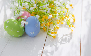      2880x1800 , , easter, decoration, spring, pastel, delicate, blessed, holiday, eggs, flowers, , , 