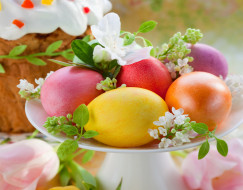      3740x2936 , , , , , decoration, holiday, blessed, spring, eggs, cake, easter, 