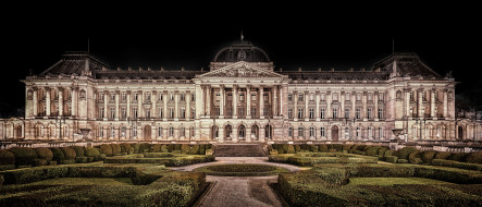Royal Palace of Brussels     3000x1288 royal palace of brussels, ,  , , , 