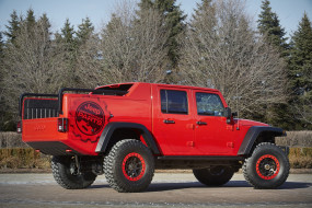     3000x2000 , jeep, rock, red
