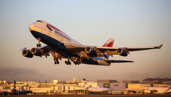 boeing 747, авиация, пассажирские самолёты, авиалайнер, полет, небо