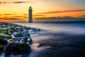      2040x1360 , , landscape, lighthouse, stones, , , , beach, sea, nature, , 