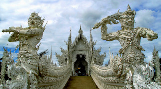 Wat Rong Khun, Chiang Rai, Thailand     2048x1144 wat, rong, khun, chiang, rai, thailand, , , , , , white, temple, , , , , , 