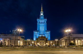 warsaw palace of culture and science,  poland, , -   , , , , 