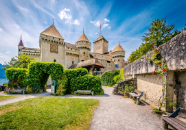 Chillon castle      3200x2250 chillon castle , ,  , chillon, , , , , , castle