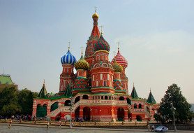 vassily-the-blessed cathedral ,  red square moscow, ,  , , , 