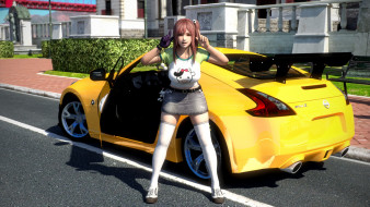 , 3d car&girl, , , , 