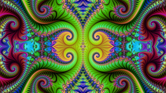      1920x1080 3 ,  , fractal, , , 