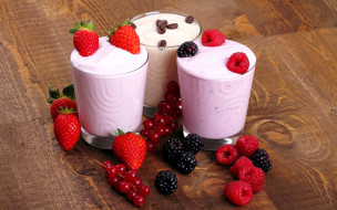      2880x1800 , ,  , , , , , , , berries, yogurt, coffee, strawberry, raspberry