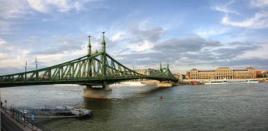 Budapest - Freiheitsbrücke     3000x1472 budapest - freiheitsbr&, 252, cke, ,  , , , 