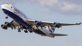 Boeing 747-400     2048x1152 boeing 747-400, ,  , , 