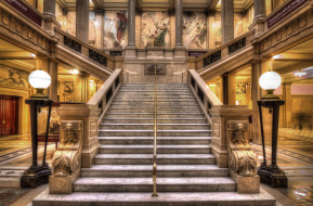 Carnegie Museum of Art Stairway     2048x1349 carnegie museum of art stairway, , ,  ,  , , 