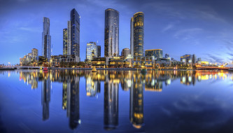 Melbourne south of the Yarra river     2048x1172 melbourne south of the yarra river, ,  , , , , 