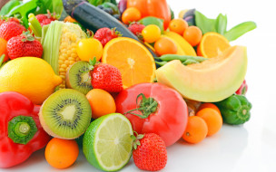 ,    , , vegetables, berries, fruits, fresh, , , , 