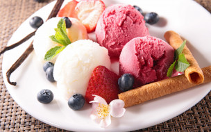      2880x1800 , ,  , ice, cream, sweet, dessert, fresh, berries, , , 