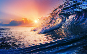 , , , , blue, , , splash, sky, sea, ocean, wave