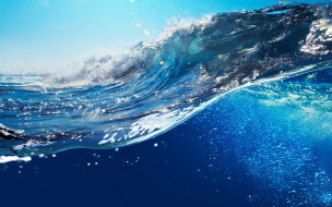      2880x1800 , , wave, splash, ocean, , , , sky, sea, blue