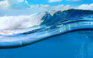      2880x1800 , , , , , splash, sky, blue, sea, wave, ocean