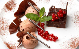      2880x1800 , ,  , , , , , , , , berry, mint, sweet, cake, ice, cream, dessert