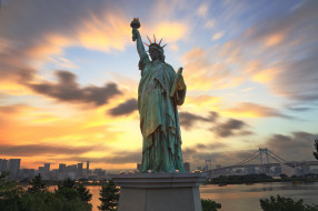 Tokyo Odaiba - The Statue of Liberty     2048x1365 tokyo odaiba - the statue of liberty, ,  , , 
