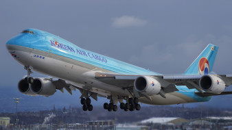      2048x1152 ,  , , , 747, boeing, 747-8f, , , korean, air, cargo, 