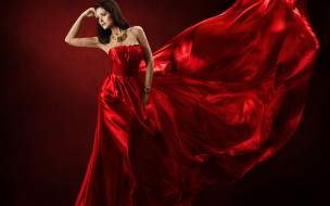      2880x1800 , -unsort , ,  , beautiful, dress, red, , woman, , 