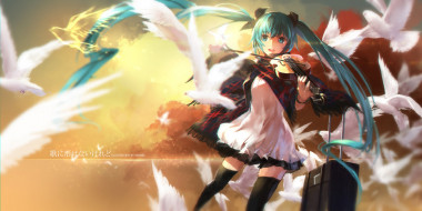      2168x1084 , vocaloid, swd3e2, hatsune, miku, , , , , , 