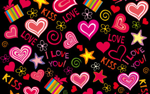      2880x1800 ,   ,  ,  , hearts, valentine, romantic, vector, sweet, love, , , background